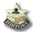 Academic Achievement Pin - "History"